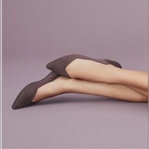 Rothy's “The Point” Ballet Flat in retired color Mink Size 8